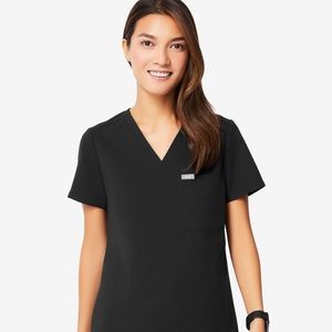 Figs XS Black Scrub Set